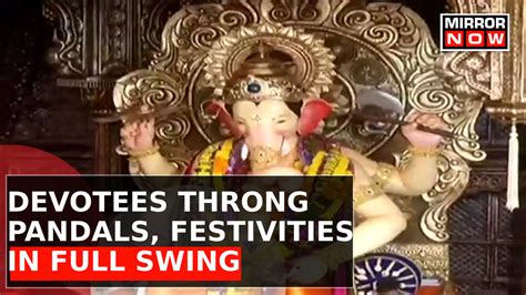 Maharashtra News | Ganesh Chaturthi Celebrations At Full Swing In ...