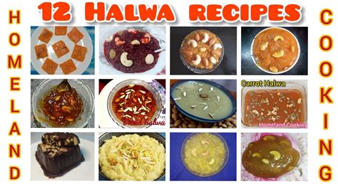 12 Types of Halwa recipes in Tamil | 12 different varieties of Halwa ...