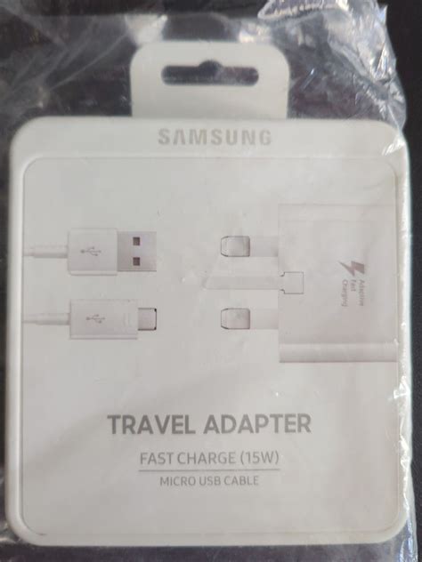 Samsung Travel Adapter Fast Charge 15W, Mobile Phones & Gadgets, Mobile ...