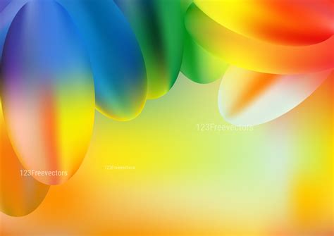 Abstract Colorful Background Vector Graphic