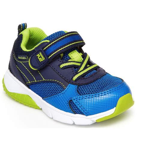 Stride Rite Kid's Made2Play Indy Sneaker Navy | Laurie's Shoes