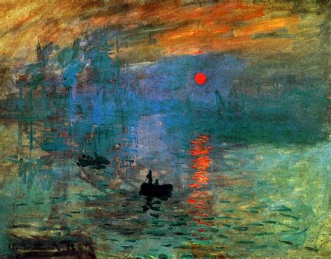 Monet - Impression of a sunset. | Monet art, Claude monet art, Claude ...