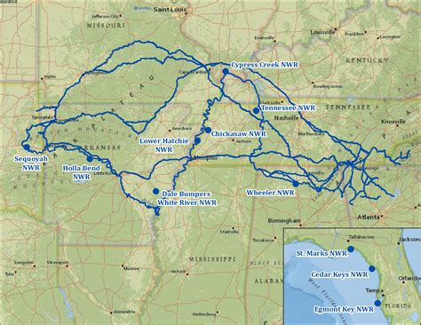 Trail of Tears map | FWS.gov