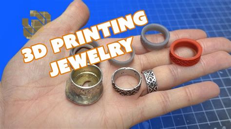 3D Printing and Metal Casting Jewelry with the Form 2 - Prop: 3D - YouTube