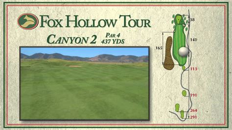 Fox Hollow Golf Course - Canyon Course Tour - YouTube