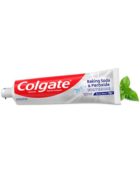 Baking Soda and Peroxide Whitening Toothpaste | Colgate®