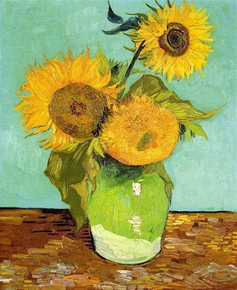 Sunflowers, 1888 - Vincent van Gogh - WikiArt.org