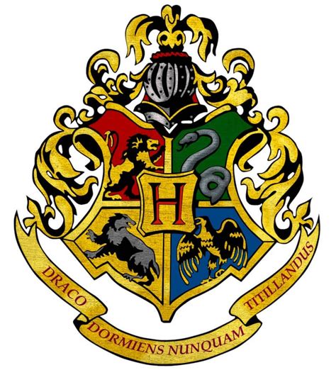 Hogwarts logo and some history behind the series | LogoMyWay