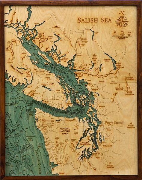 SAL Challenge: Salish Sea Map | Seattle Artist League