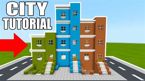 Minecraft Tutorial: How To Make A Town House (2019 City Tutorial) - YouTube