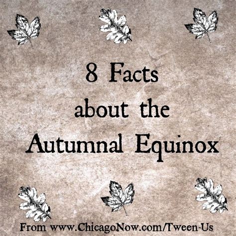 8 facts about the Autumnal Equinox | Autumnal equinox, Autumnal equinox ...