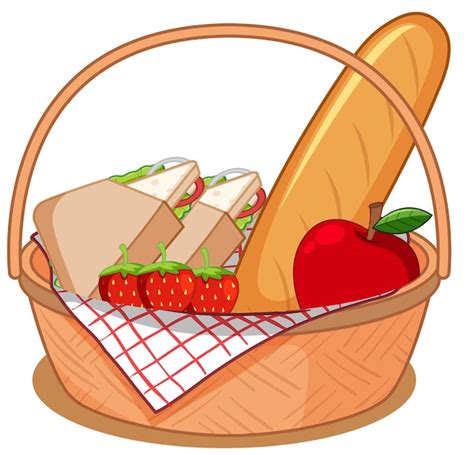 Picnic Basket Clipart Images - Free Download on Freepik