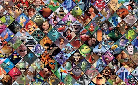 Amazon.com: Ceaco - Disney/Pixar Clips - 2000 Piece Jigsaw Puzzle , 5 ...