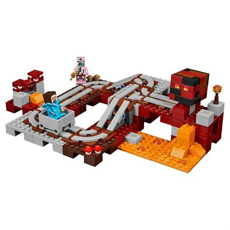 LEGO Minecraft 2018 The Nether Railway (21130)The Nether Railway is one ...