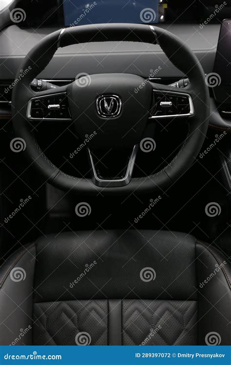 Changan UNI-K. Vehicle Interior SUV Car Editorial Photography - Image ...