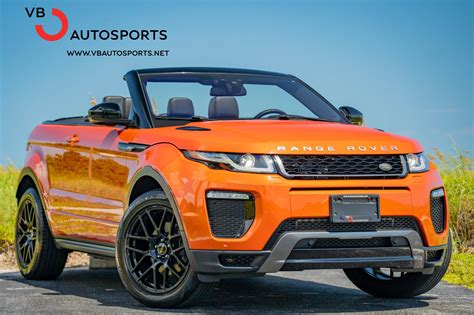 Pre-Owned 2017 Land Rover Range Rover Evoque Convertible HSE Dynamic ...