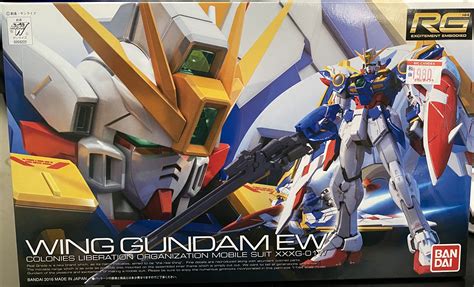 全新 購自日本 Bandai 高達模型 RG Wing Gundam EW, 興趣及遊戲, 玩具 & 遊戲類 - Carousell