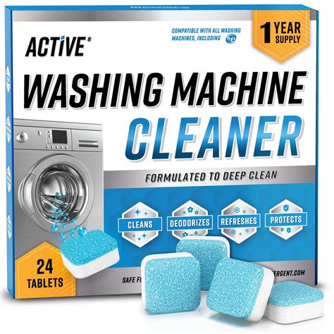 Buy Washing Machine Cleaner Descaler 24 Pack - Deep Cleaning s For HE ...