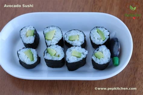 Avocado Sushi – Pepkitchen