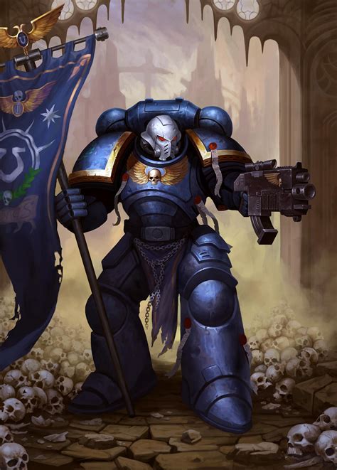 Primaris Space Marine - Art by Anarchic Fox - 40K Gallery