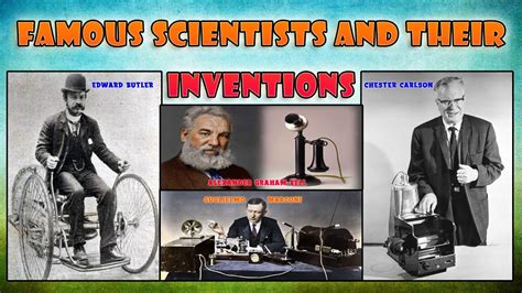 Top scientists and their inventions | Important Inventions ...