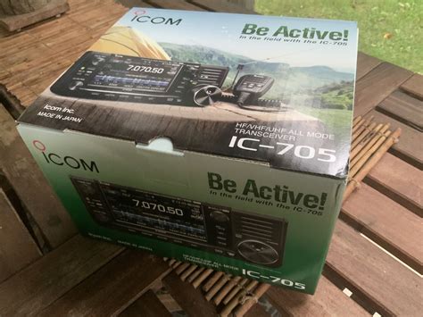 Icom IC-705 Transceiver Unboxing – 2 | The SWLing Post