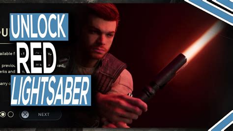 How To Unlock The Red Lightsaber Crystal In Star Wars Jedi Survivor ...