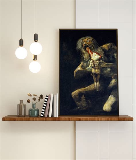 Francisco Goya Saturn Devouring His Son Saturn Print - Etsy