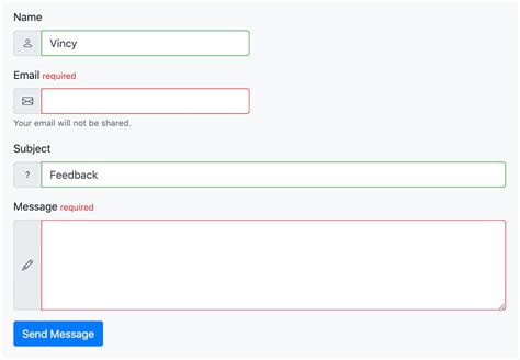 Bootstrap Contact Form with JavaScript Validation and PHP - Phppot