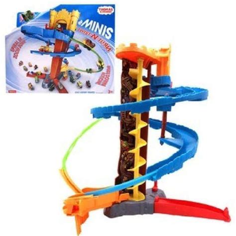 Jual Fisher Price Thomas n Friends Minis Twist n Turn Stunt Set playset ...