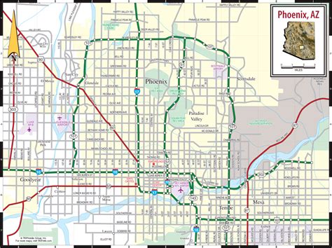 Printable Map Of Phoenix