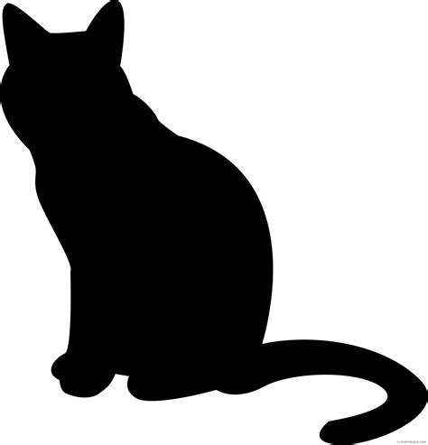 Black cat Silhouette Clip art - Cat png download - 1853*1931 - Free ...