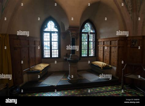 Interior in greatest Gothic castle in Europe - Malbork. Teutonic castle ...