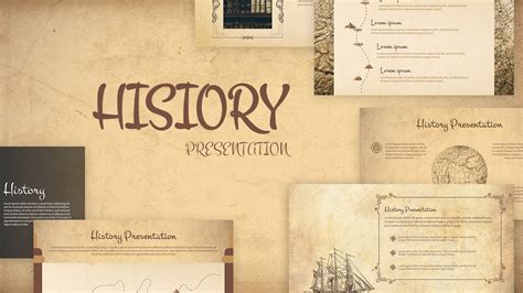 Free History Powerpoint Template And Google Slide - buickcafe.com