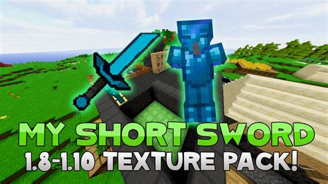 AciDic BliTzz BRAND NEW SHORT SWORD Texture Pack (1.8, 1.9, 1.10 ...