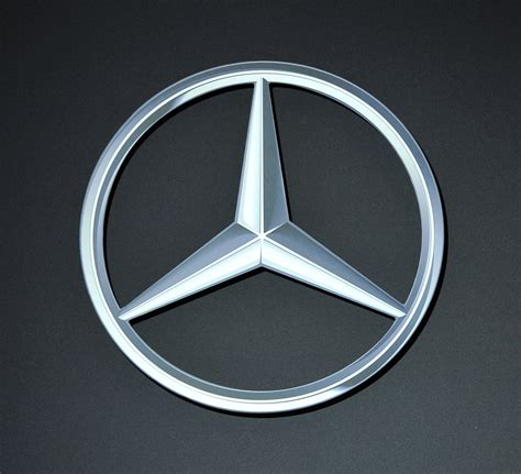 Mercedes Logo, Fractal Mercedes Logo, #15012