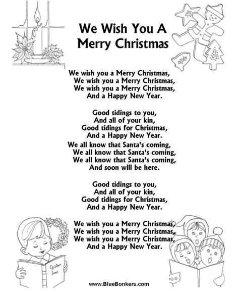 Christmas Songs Lyrics