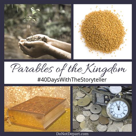 Parables of the Kingdom {40 Days With the Storyteller} - Do Not Depart