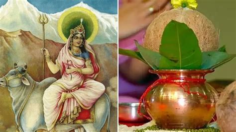 Chaitra Navratri Day 1: Maa Shailputri puja vidhi, ghatasthapana ...