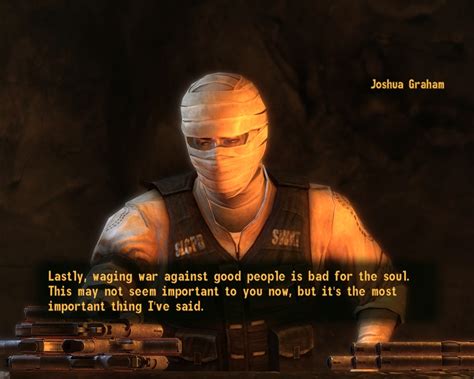 Best Fallout Joshua Graham Quotes. QuotesGram