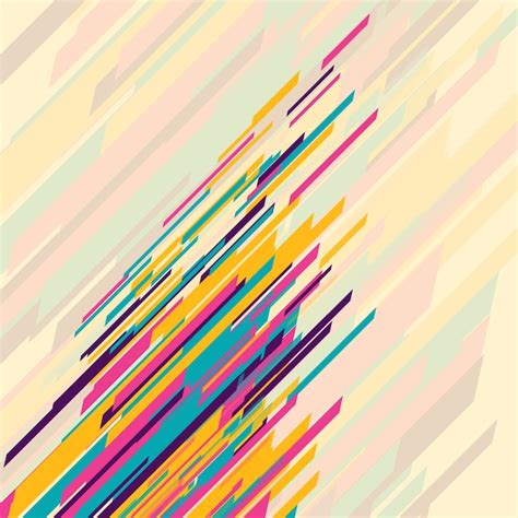 Free Vector | Abstract background with colored lines