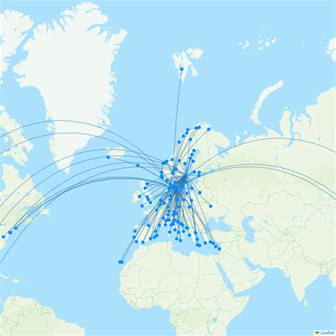 SAS routes 2024 – interactive map with all flights - Flight Routes