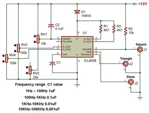 Circuit Diagram Of Function Generator