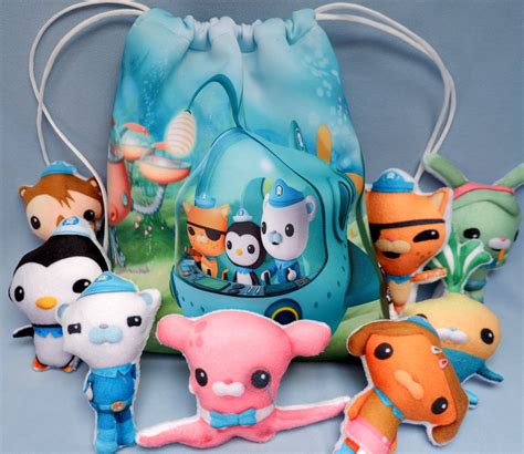 The Octonauts Plushies the Octonauts Toys the Octonauts - Etsy ...