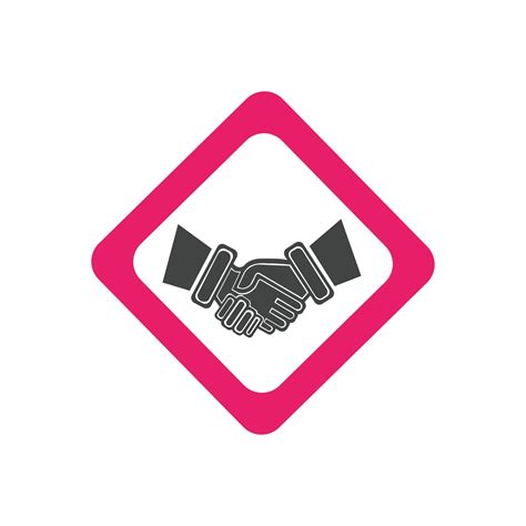 hand shake logo 13789575 Vector Art at Vecteezy