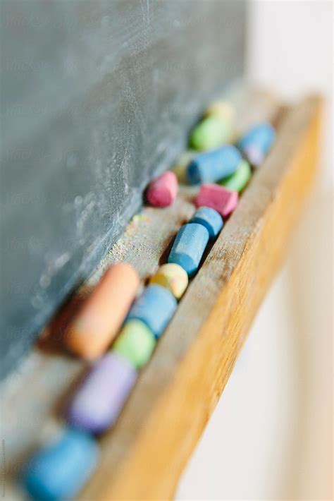 "Chalk On Blackboard In School Classroom" by Stocksy Contributor ...