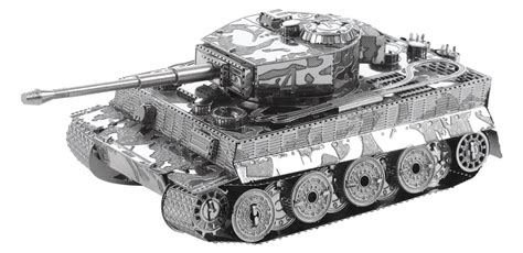 Toys & Hobbies Fascinations Metal Earth Tiger I Tank German WWII Laser ...