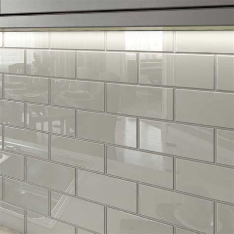 Our Best Tile Deals | Light grey backsplash, Gray subway tile ...