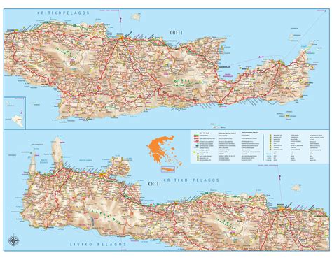 MAP OF CRETE, GREECE.cdr | PDF Host