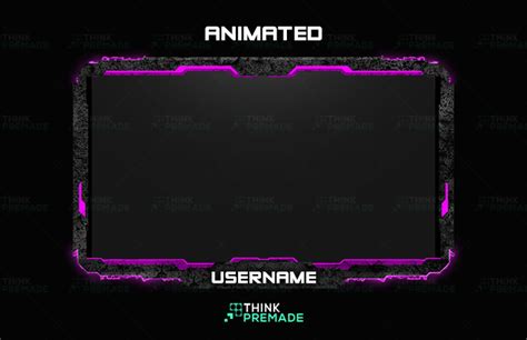 Stream Overlay Free Animated - Image to u